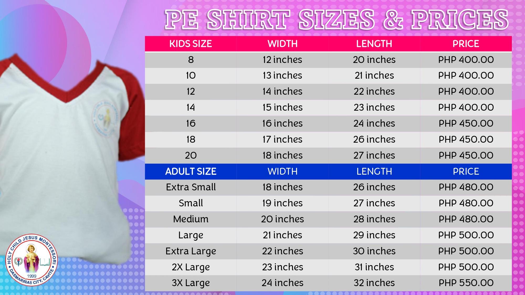 PE Shirt
