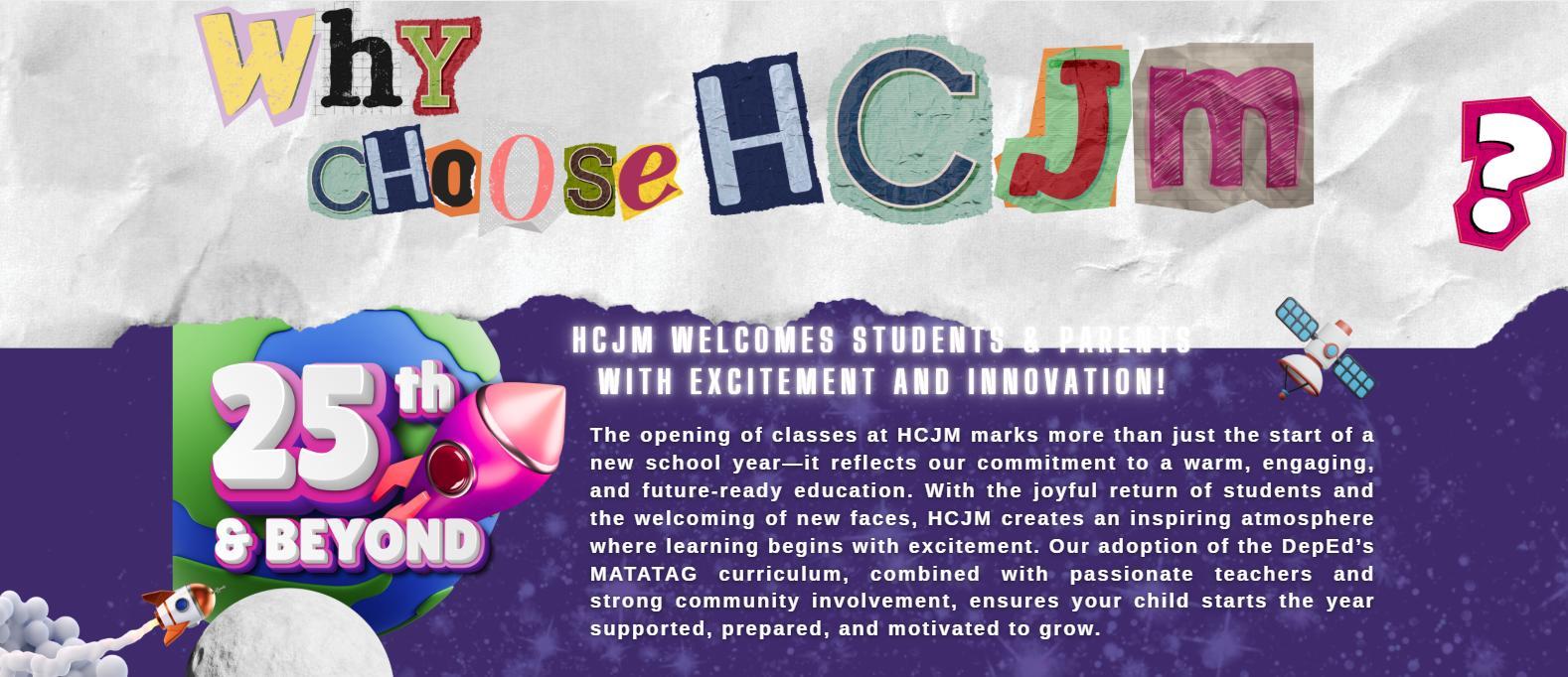 Why Choose HCJM